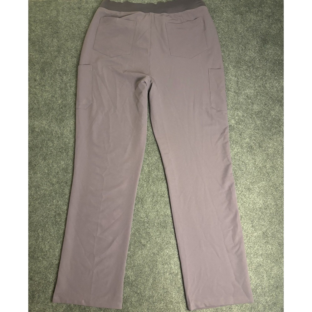 Mandala Scrub Pants Women's Tall Large Dewberry Cargo Jogger Pants.  A5